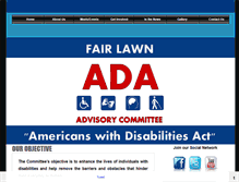 Tablet Screenshot of fairlawnada.com